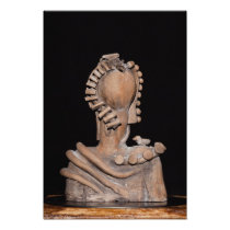 Female figure photo print