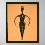 Female Figure Print