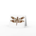 Female Filigree Skimmer Dragonfly Card