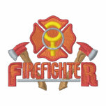 Female Firefighter embroidered shirts
