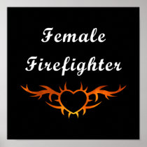 Female Firefighter Tattoo