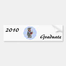 Female Graduate Bumper Stickers