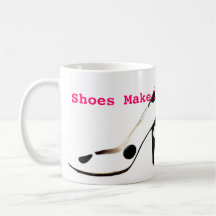 Female High Fashion Shoes coffee mug