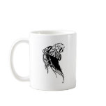 Female Human Skull Coffee Mugs