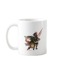 Female Hunter with Switch Axe, Rathalos Armour Mugs