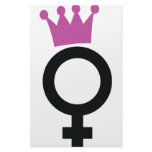 female icon stationery