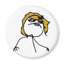 Female Like a Boss Refrigerator Magnets