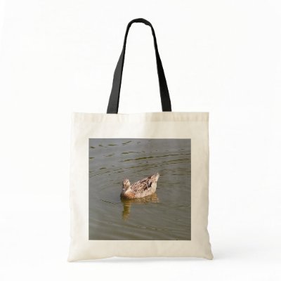 Female Mallard Duck 3 Bag by CreatureCreations