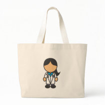 Female Medical Doctor Profession Canvas Bag