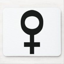 Female Mouse Mat