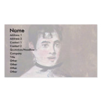 Female Nude,  By Manet Edouard Business Card Templates