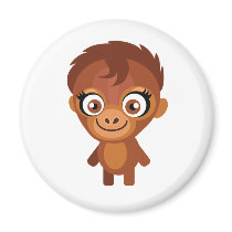 Female Orangutan - My Conservation Park Refrigerator Magnets