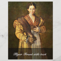 Female Portrait Called "Lâ € ™ Antea" "" By Parmig Flyer