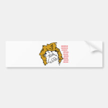 Female Rage Bumper Sticker