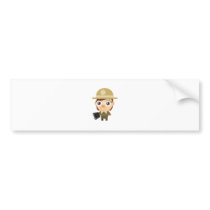 Female Ranger - My Conservation Park Bumper Stickers