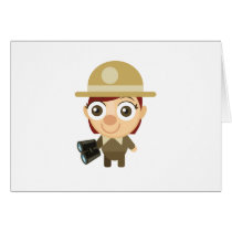 Female Ranger - My Conservation Park Cards