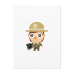Female Ranger - My Conservation Park Post Cards