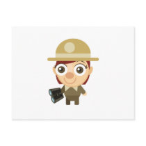 Female Ranger - My Conservation Park Postcards