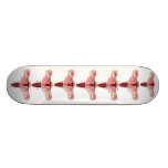 Female Reproductive System Sk8 board Skate Deck