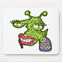 Female Reptile Monster Mousepad