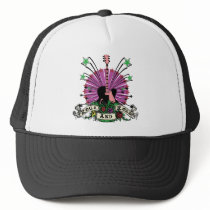 Female Rock n Roll Trucker Hats