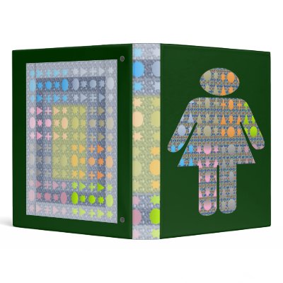 Female Shemale Vinyl Binders by doonagiri