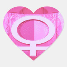 Female Symbol - Ladies are from Venus Sticker