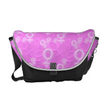 Female Symbols Messenger Bags