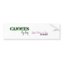 Female Troops Bumper Sticker