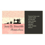 Feminine Handmade Fashion Moda Business Card