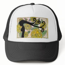 Feminine Silhouette Hats