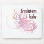 Feminism Babe Mouse Mat