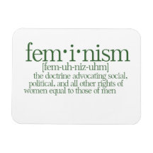 Feminism Defined Flexible Magnets