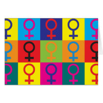 Feminism Pop Art Greeting Cards