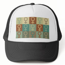 Feminism Pop Art Mesh Hats