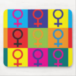 Feminism Pop Art Mouse Mats