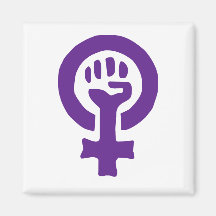 Feminism Symbol Fridge Magnet