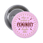 Feminist Button