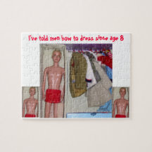 Feminist Humour Famous Boy Toy Jigsaw Puzzles