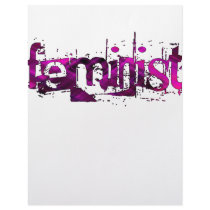 Feminist Customized Letterhead
