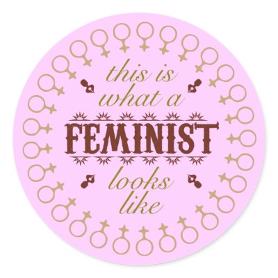 Feminist Sticker by smallhandsdesigns