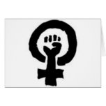 Feminist Symbol cards
