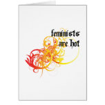 Feminists Are Hot Cards