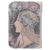 Femme de cru de Nouveau d'art étuis caseable


