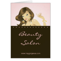 Femme de rose de carte de voeux de brochure de sal