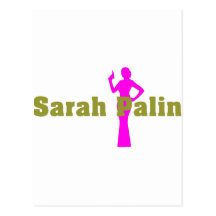 Femme de Sarah Palin de mystère Carte Postale