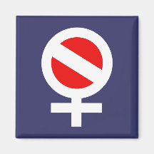 Femme de scaphandre aimant pour réfrigérateur