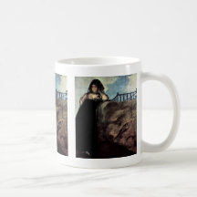 Femme des personnes dans une robe élégante tasse à café