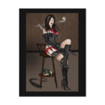Femme Fatale - Dominatrix Post Card