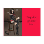 Femme Fatale - Dominatrix Post Card